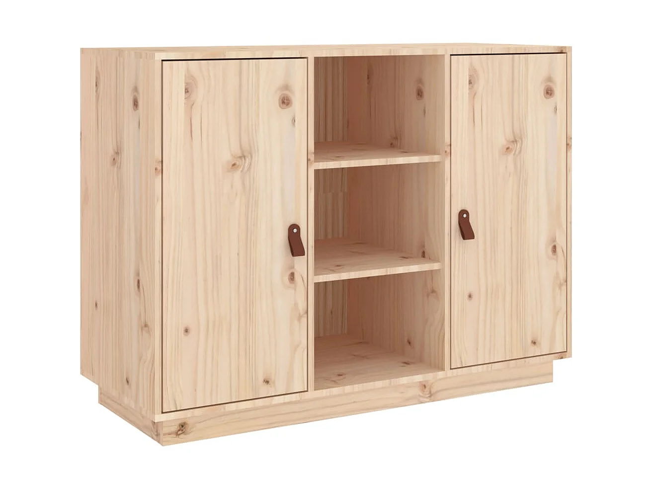 Sideboard Anrichte - 100x40x75 cm Massivholz Kiefer -RM45172