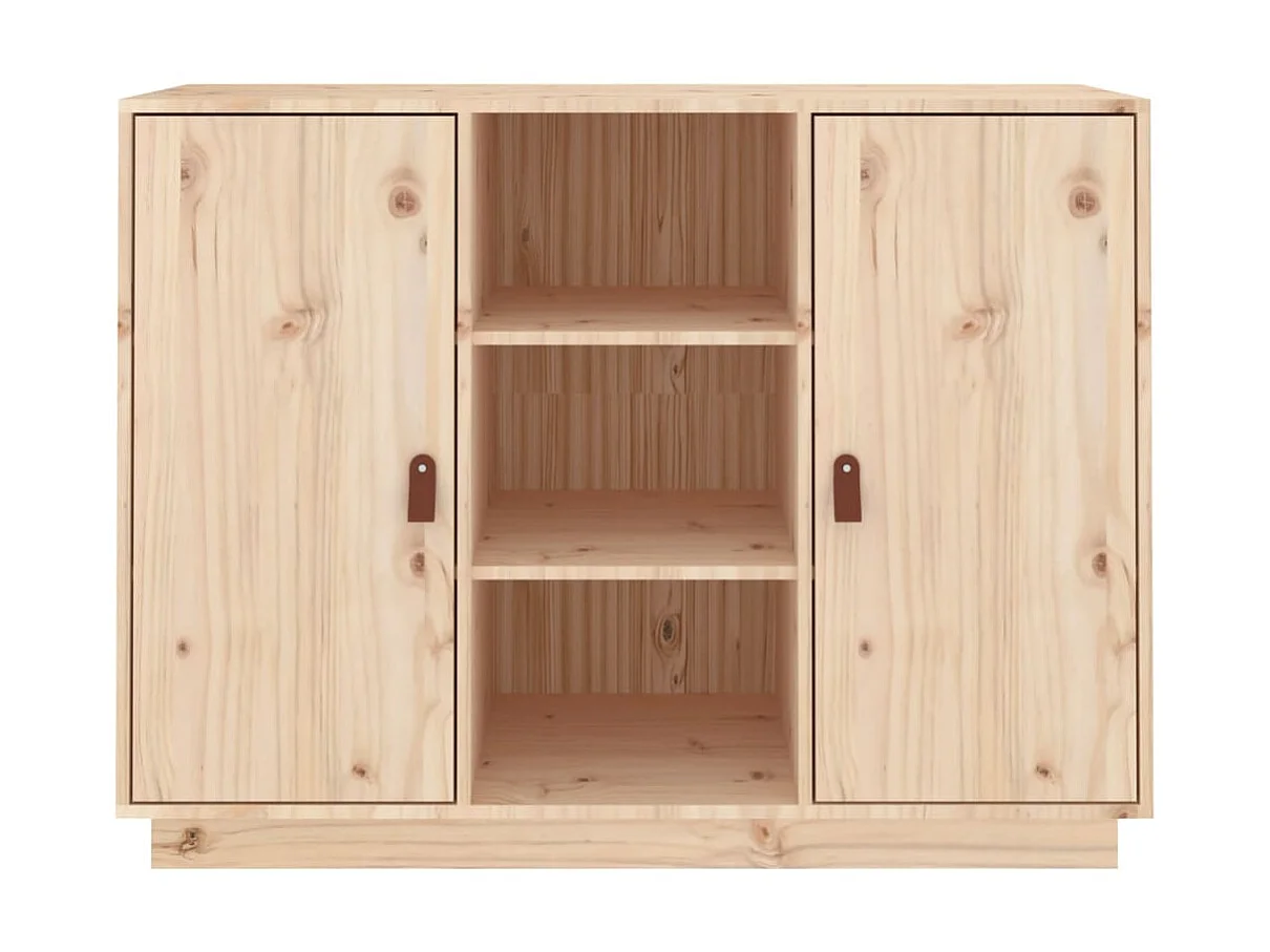 Sideboard Anrichte - 100x40x75 cm Massivholz Kiefer -RM45172