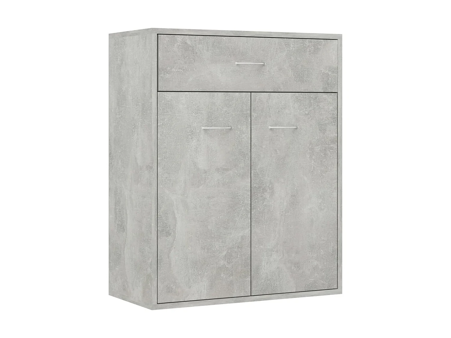 Sideboard Lowboard - Betongrau 60x30x75 cm Holzwerkstoff -RM75489
