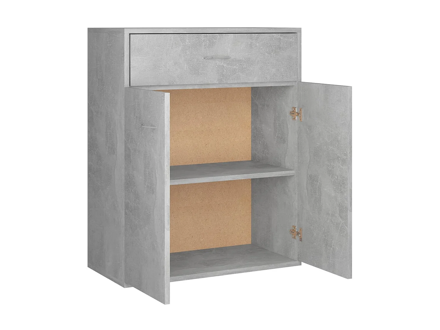 Sideboard Lowboard - Betongrau 60x30x75 cm Holzwerkstoff -RM75489