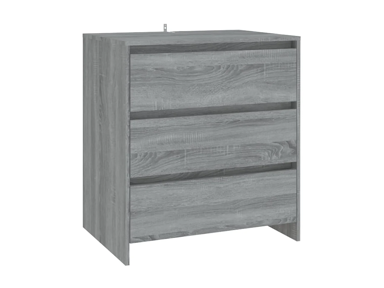 3-tlg. Sideboard Grau Anrichte Sonoma Holzwerkstoff -RM40682