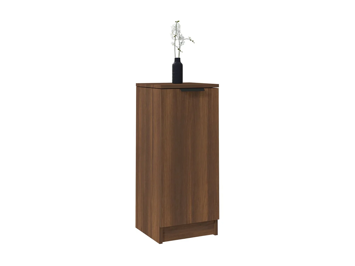 Sideboard Lowboard - Braun Eichen-Optik 30x30x70 cm Holzwerkstoff -RM95599