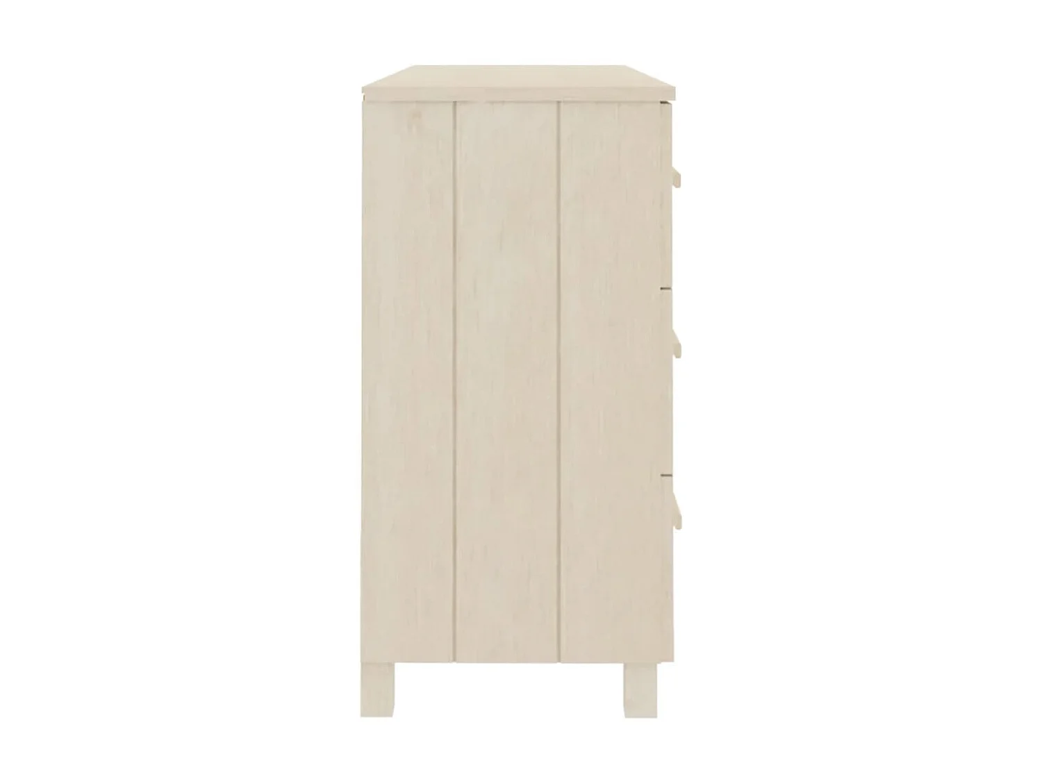 Sideboard Lowboard - HAMAR Honigbraun 113x40x80 cm Massivholz Kiefer -RM63147