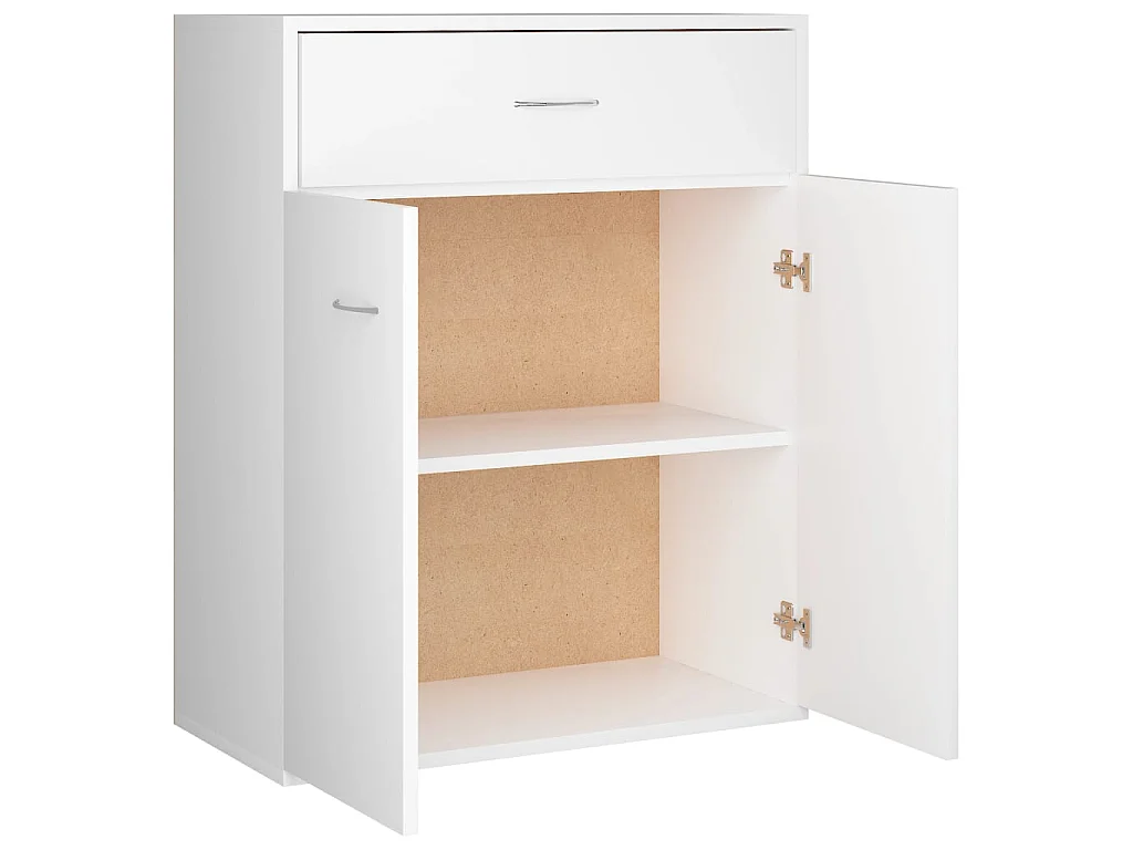 Sideboard Weiß Anrichte 60x30x75 cm Holzwerkstoff -RM85297