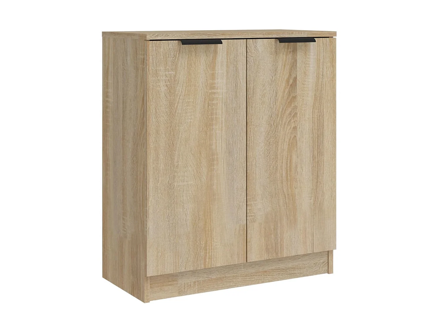 Sideboards im 2er-Set Lowboards Sonoma Eiche 60x30x70 cm Holzwerkstoff -RM40973