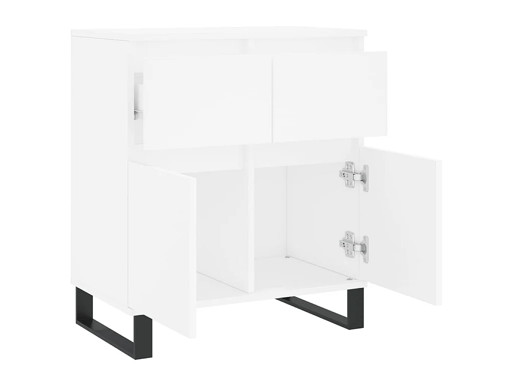 Sideboard Weiß Anrichte 60x35x70 cm Holzwerkstoff -RM23673