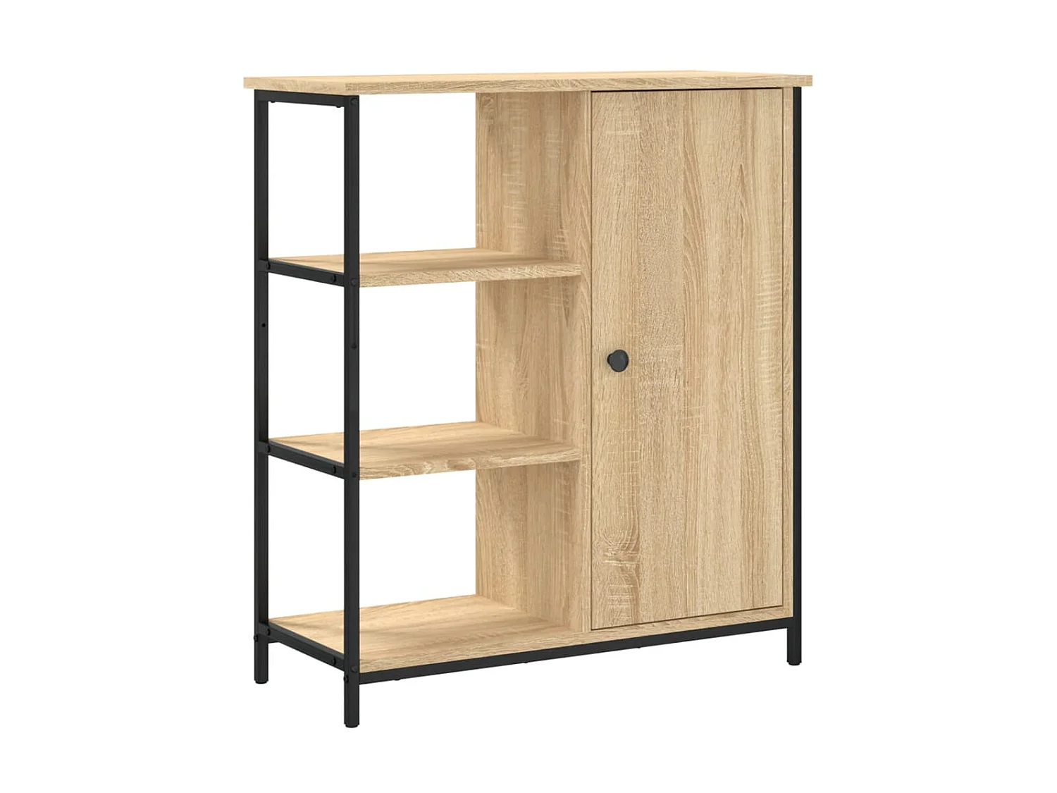 Sideboard Anrichte Sonoma-Eiche 70x30x80 cm Holzwerkstoff -RM43799