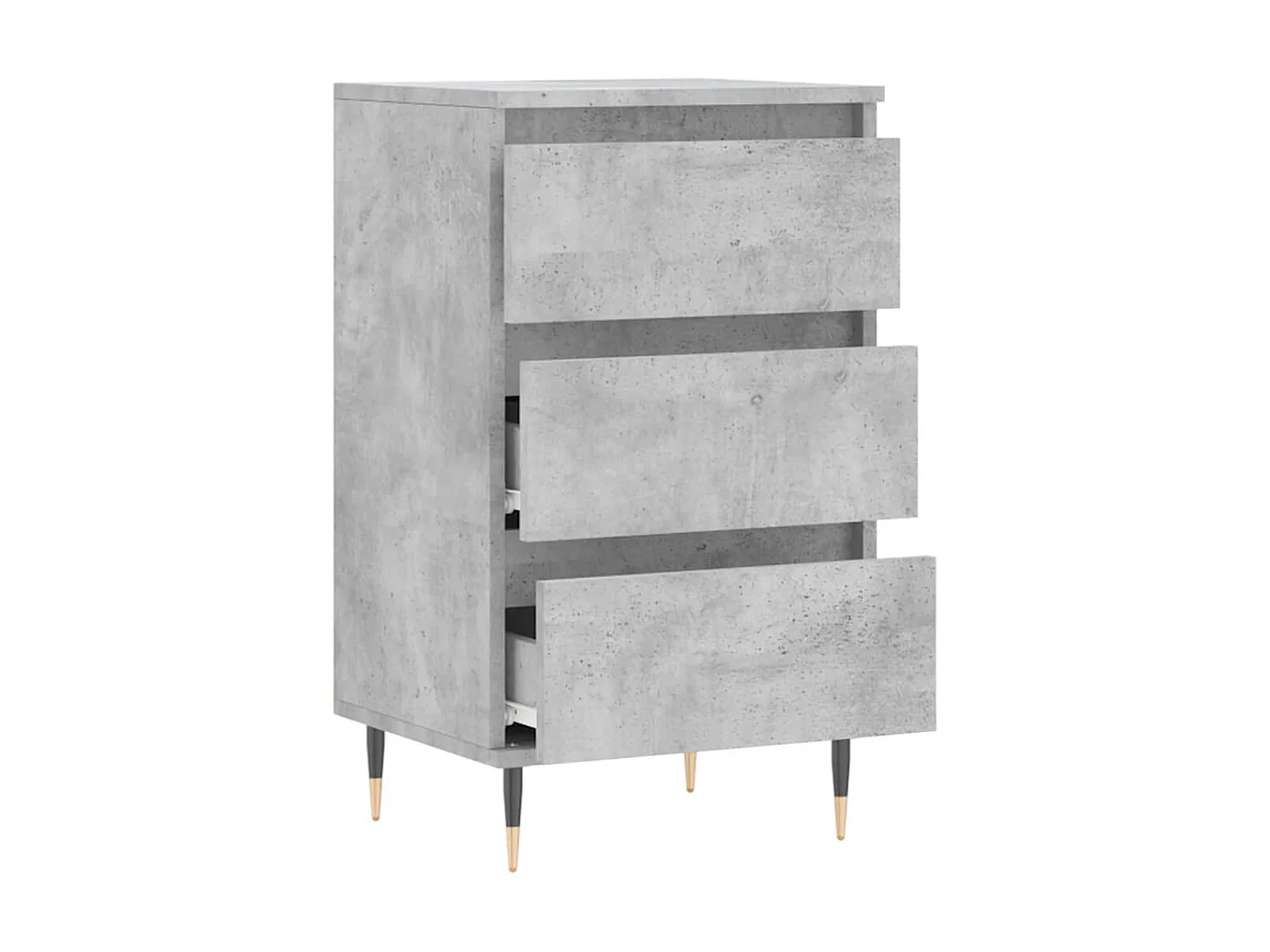 Sideboard 40x35x70 cm Lowboard Betongrau Holzwerkstoff -RM12704