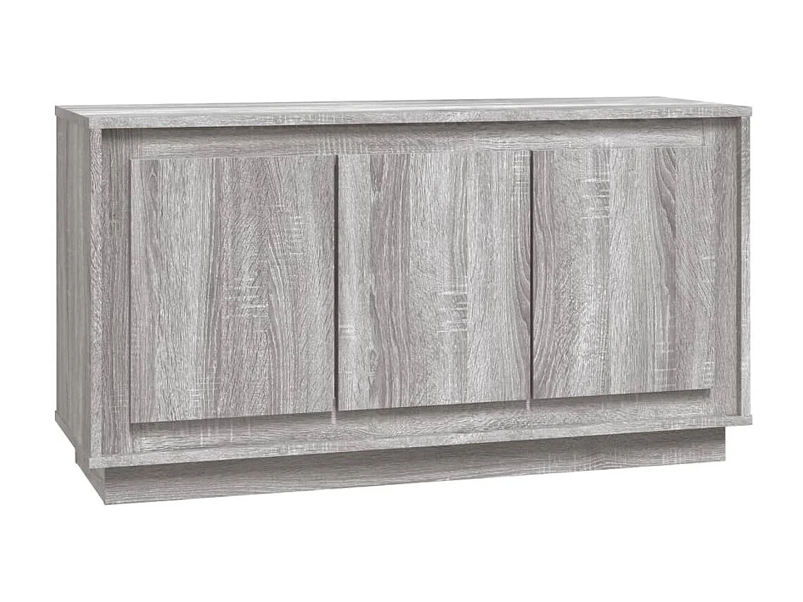 Sideboard Grau Sonoma - Lowboard 102x35x55 cm Holzwerkstoff -RM12269