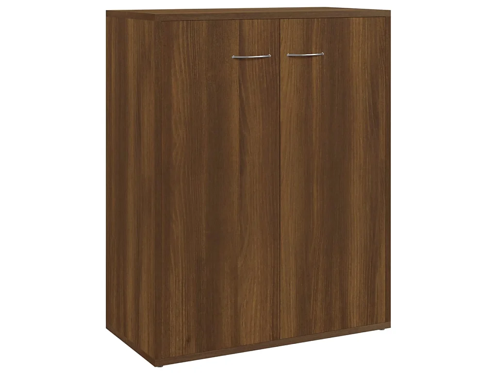 Sideboard Lowboard - Braun Eichen-Optik 60x30x75 cm Holzwerkstoff -RM18374