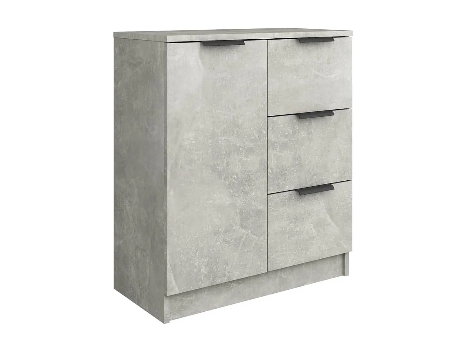 Sideboard Lowboard - Betongrau 60x30x70 cm Holzwerkstoff -RM10811