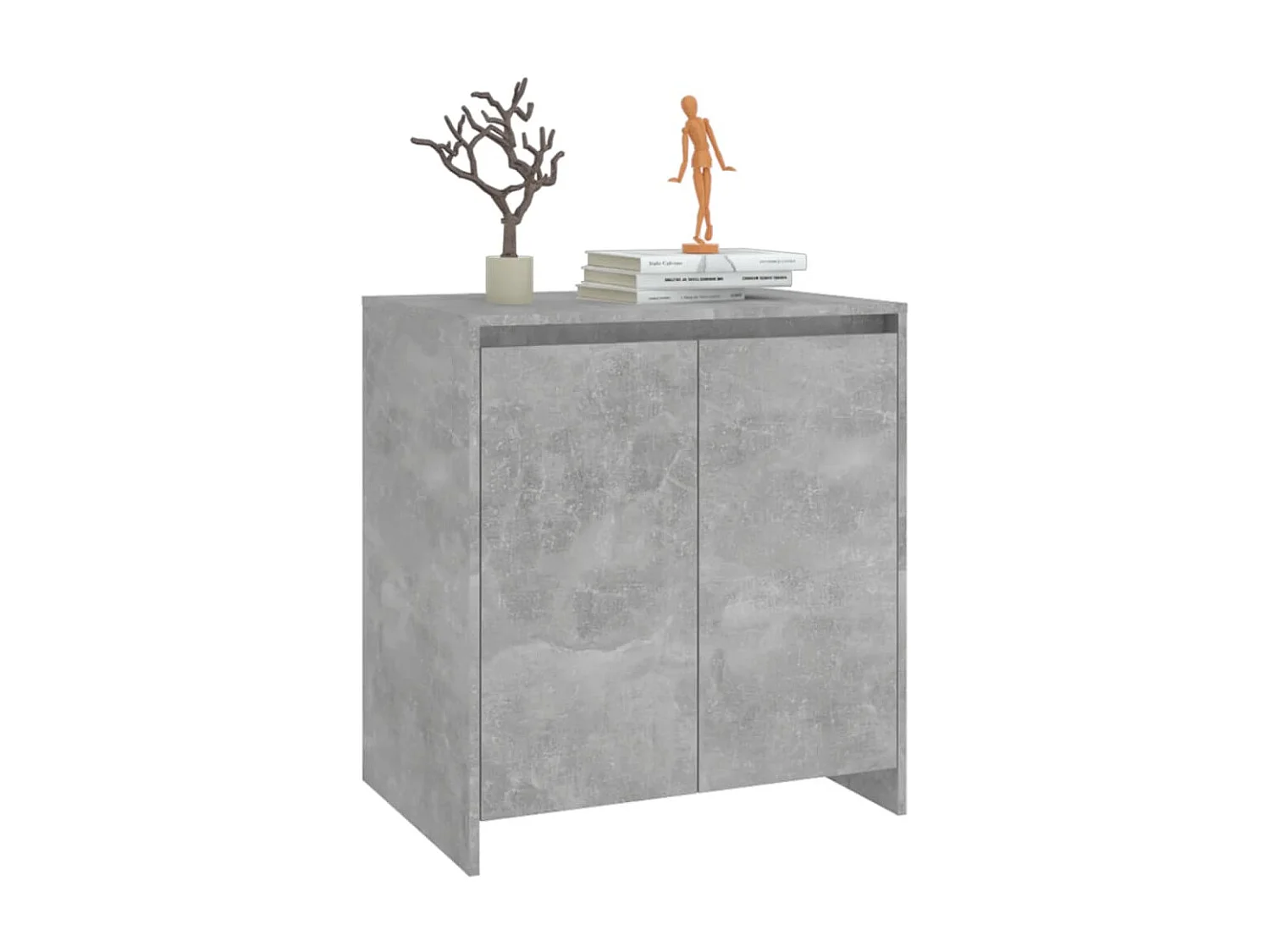 Sideboard Lowboard - Betongrau 70x41x75 cm Holzwerkstoff -RM34508