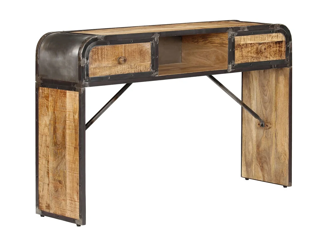 Sideboard Anrichte - 120 x 30 x 75 cm Mango-Massivholz -RM98627