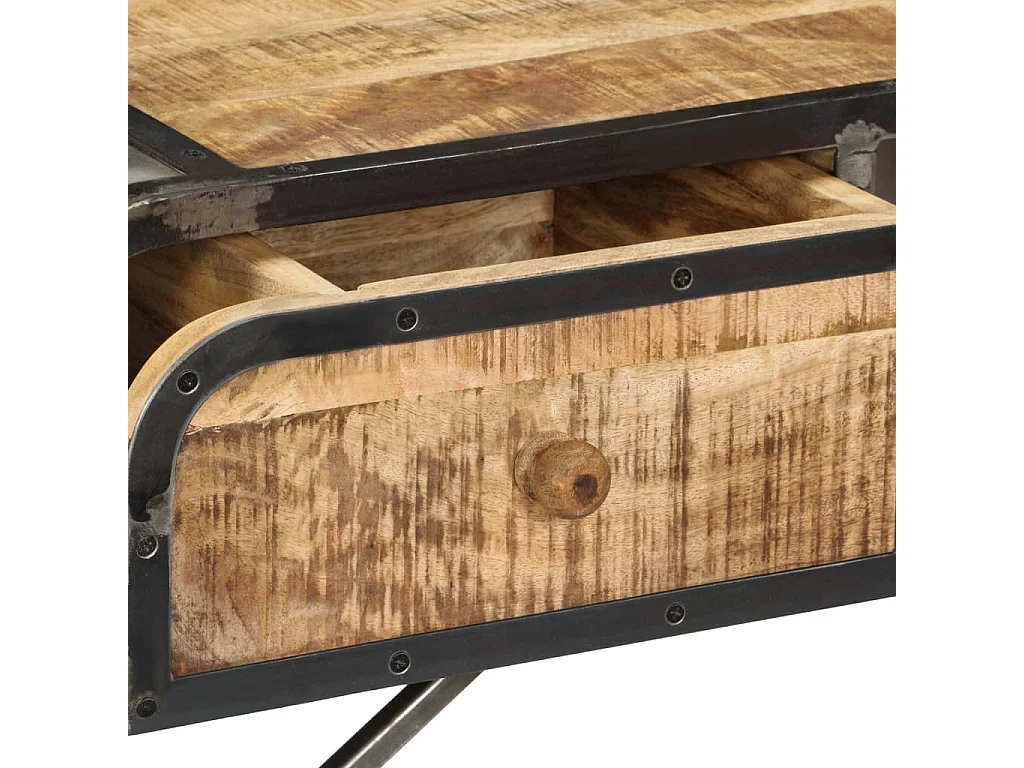 Sideboard Anrichte - 120 x 30 x 75 cm Mango-Massivholz -RM98627