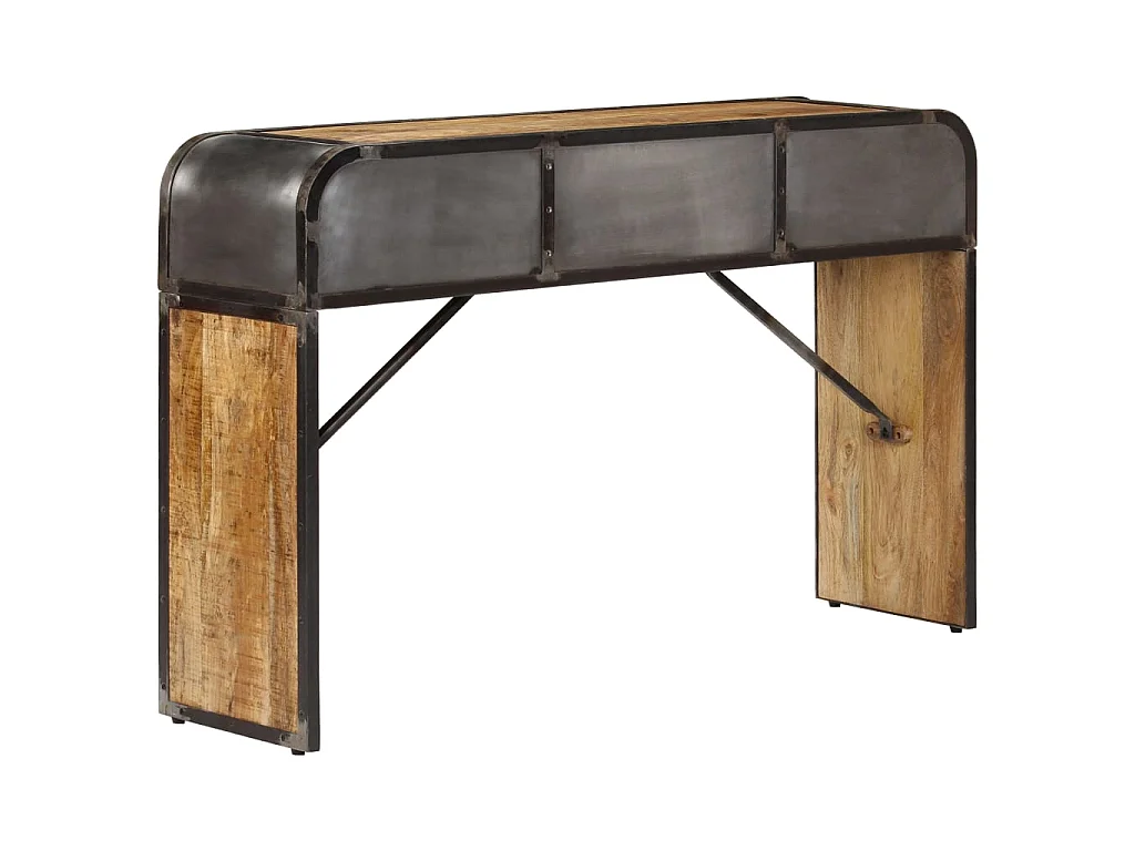 Sideboard Anrichte - 120 x 30 x 75 cm Mango-Massivholz -RM98627