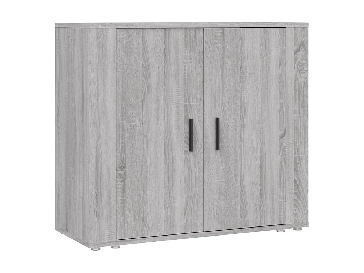 Sideboard Lowboard - Grau Sonoma 80x33x70 cm Holzwerkstoff -RM50978