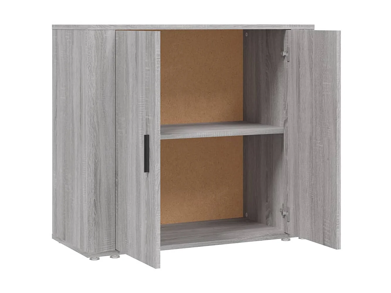 Sideboard Lowboard - Grau Sonoma 80x33x70 cm Holzwerkstoff -RM50978