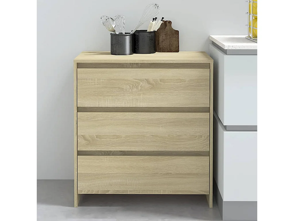 Sideboard Anrichte Sonoma-Eiche 70x41x75 cm Holzwerkstoff -RM77443
