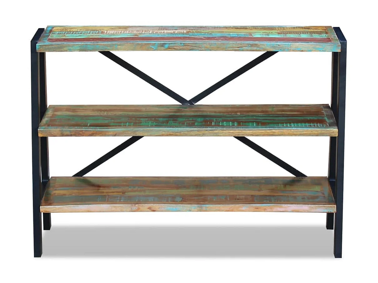 Sideboard Anrichte - 3 Regalböden Altholz -RM24845