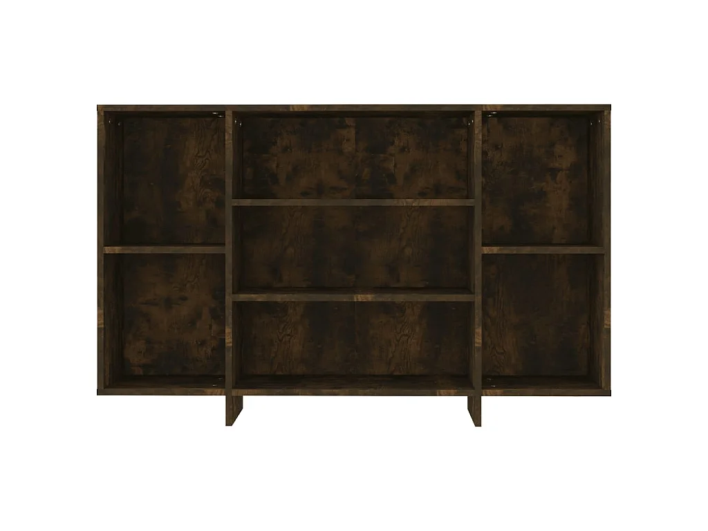 Sideboard Anrichte Räuchereiche 120x30x75 cm Holzwerkstoff -RM81568