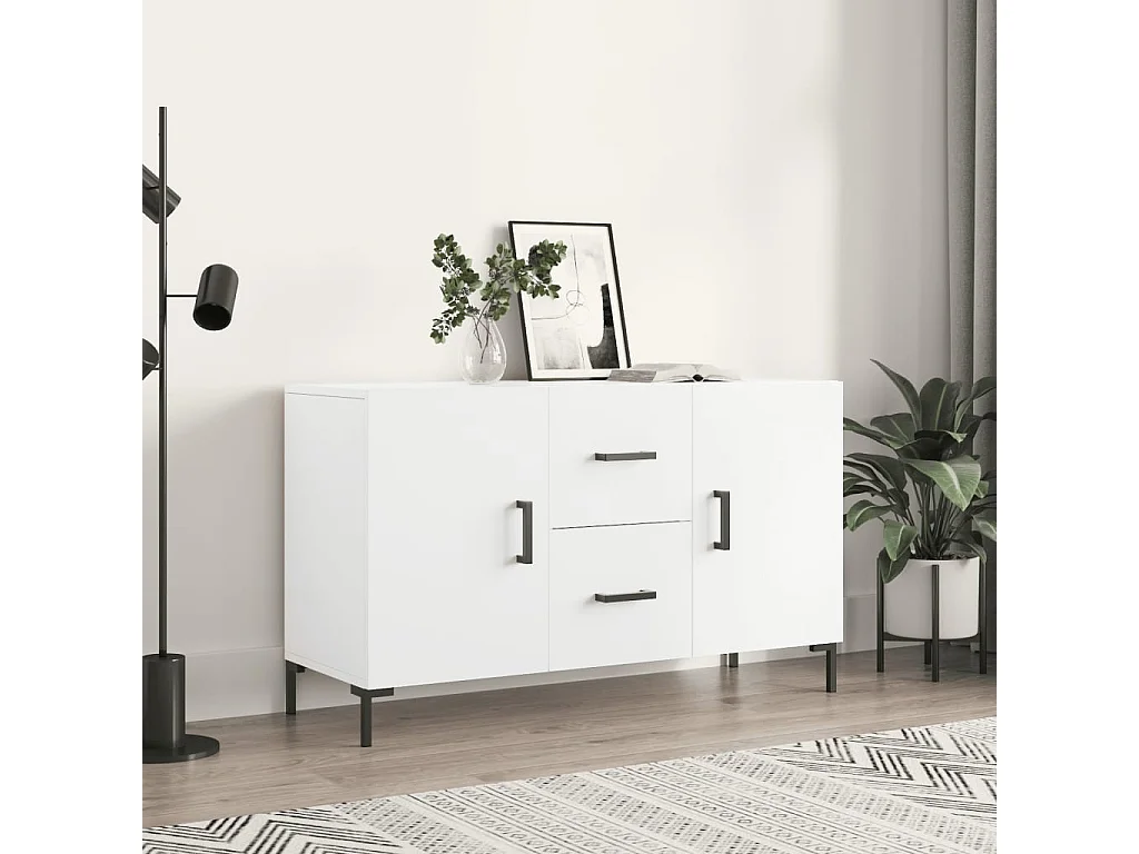 Sideboard Weiß Anrichte 100x36x60 cm Holzwerkstoff -RM91304