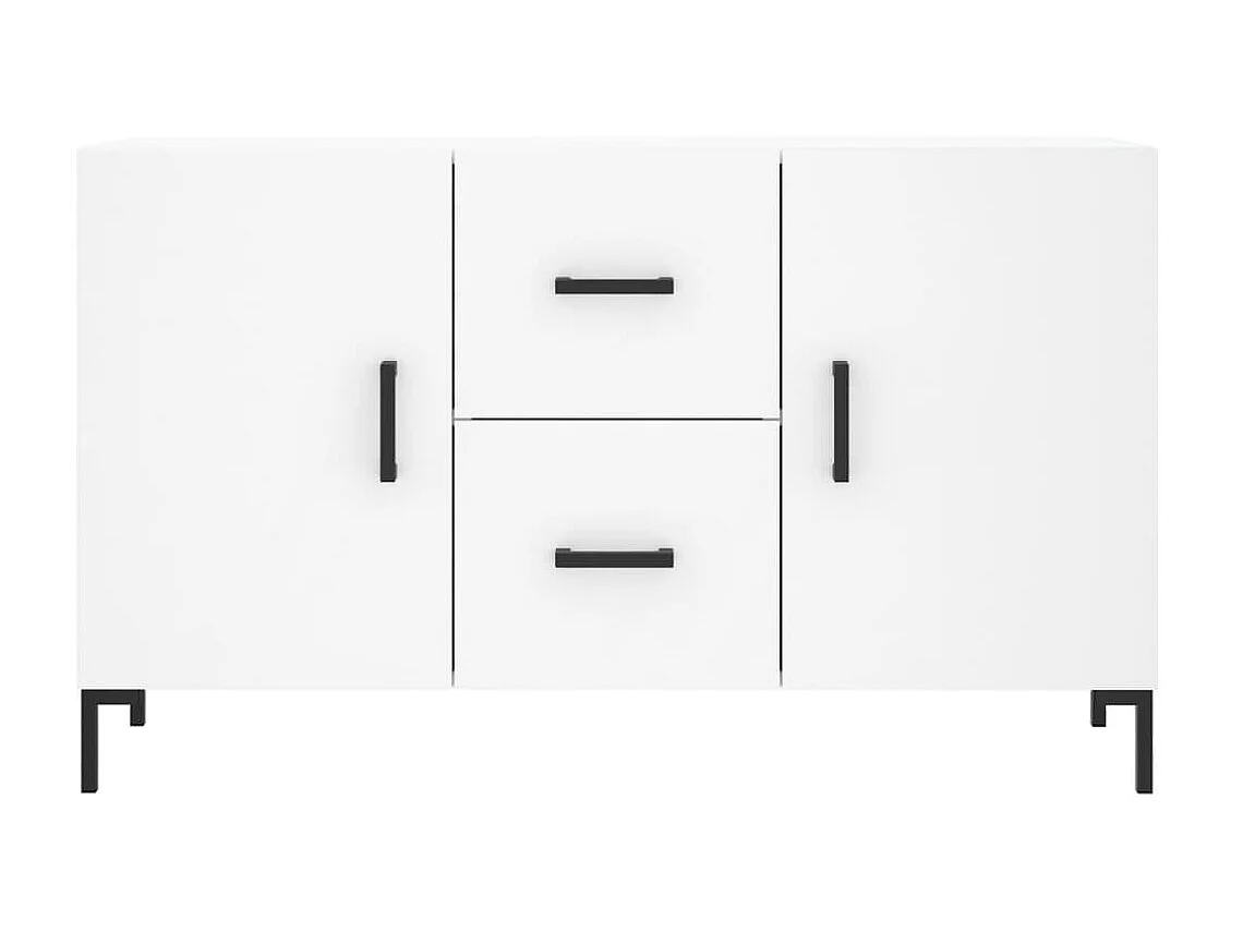 Sideboard Weiß Anrichte 100x36x60 cm Holzwerkstoff -RM91304