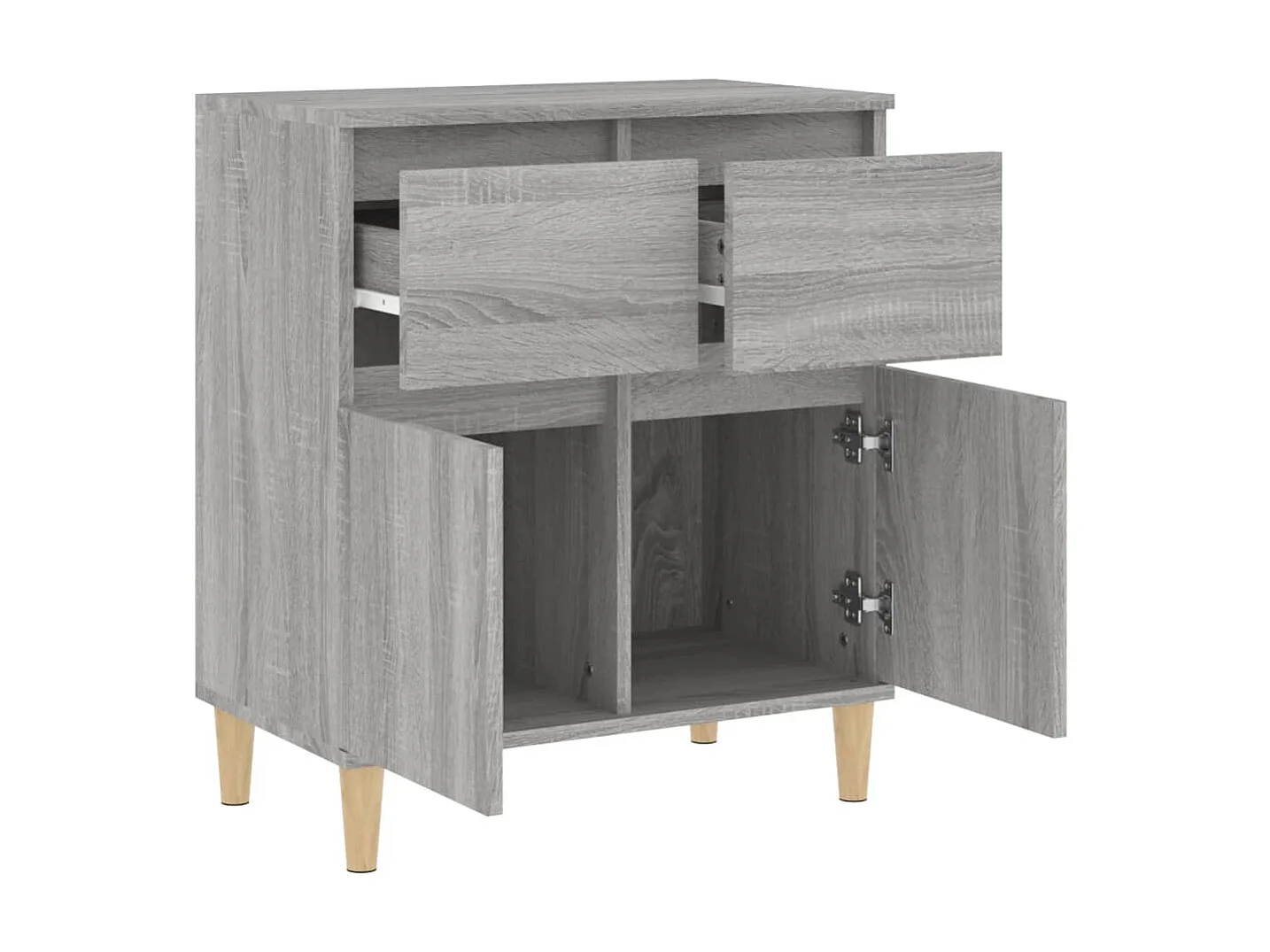 Sideboard Grau Sonoma - Lowboard 60x35x70 cm Holzwerkstoff -RM74714