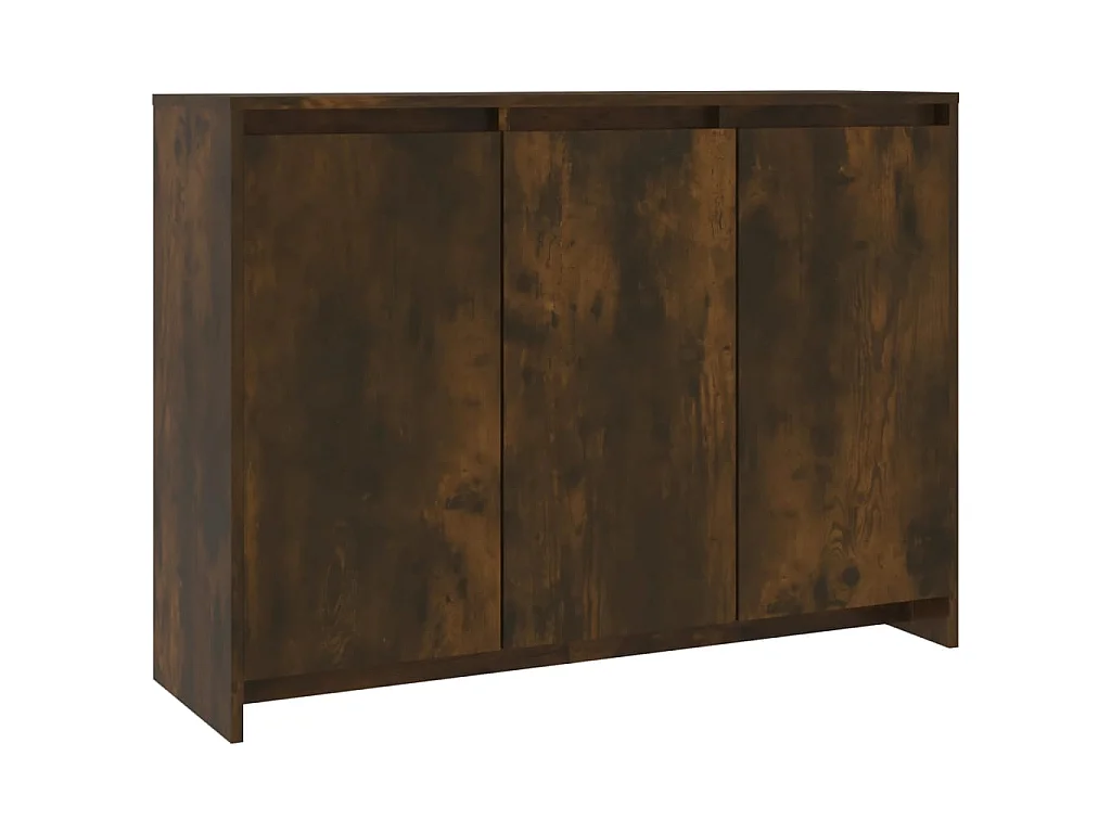 Sideboard Anrichte Räuchereiche 102x33x75 cm Holzwerkstoff -RM74727