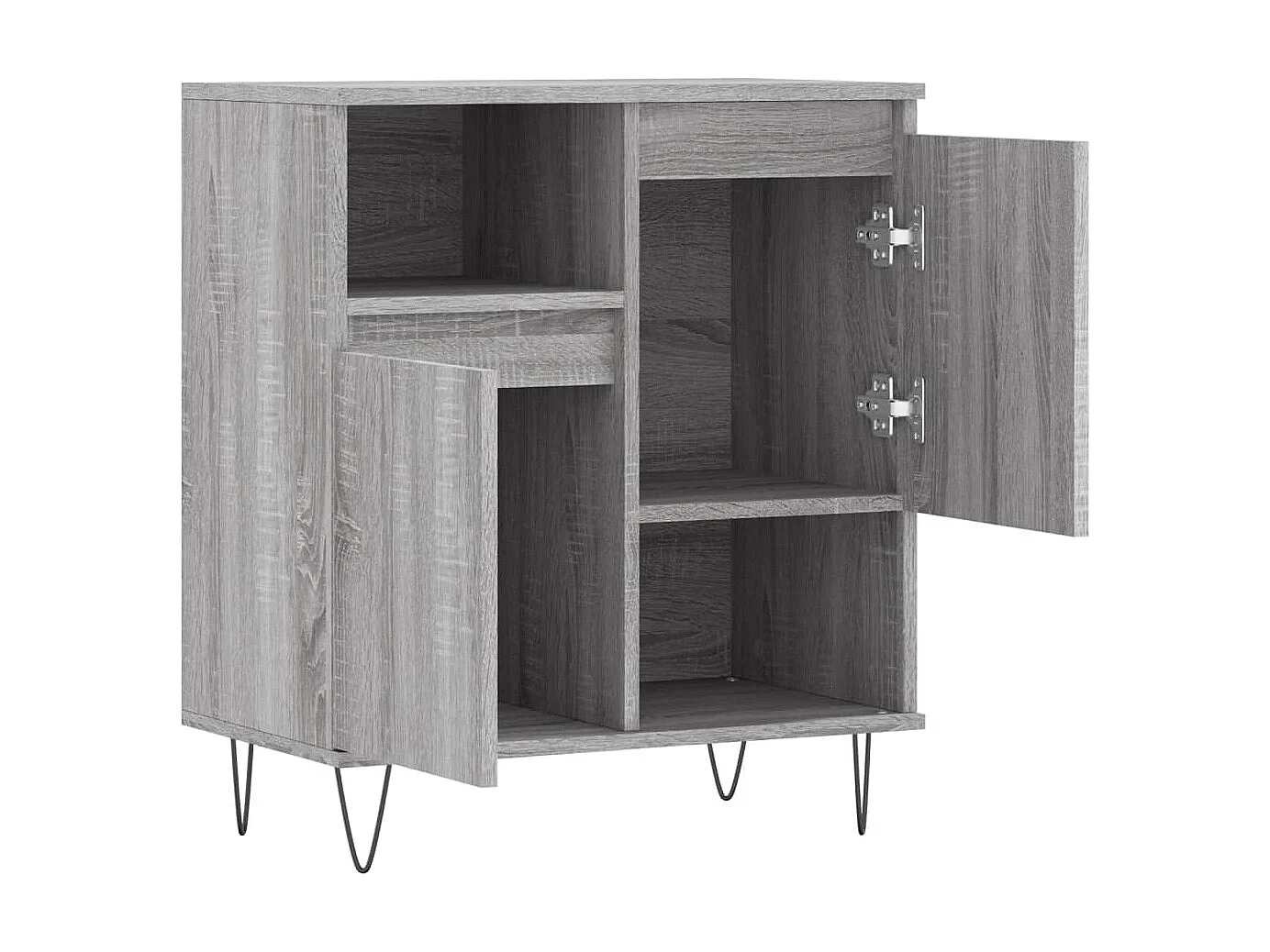 Sideboard Grau Sonoma - Lowboard 60x35x70 cm Holzwerkstoff -RM31668
