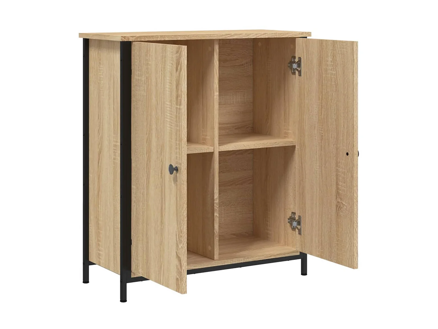 Sideboard Anrichte Sonoma-Eiche 70x30x80 cm Holzwerkstoff -RM23140