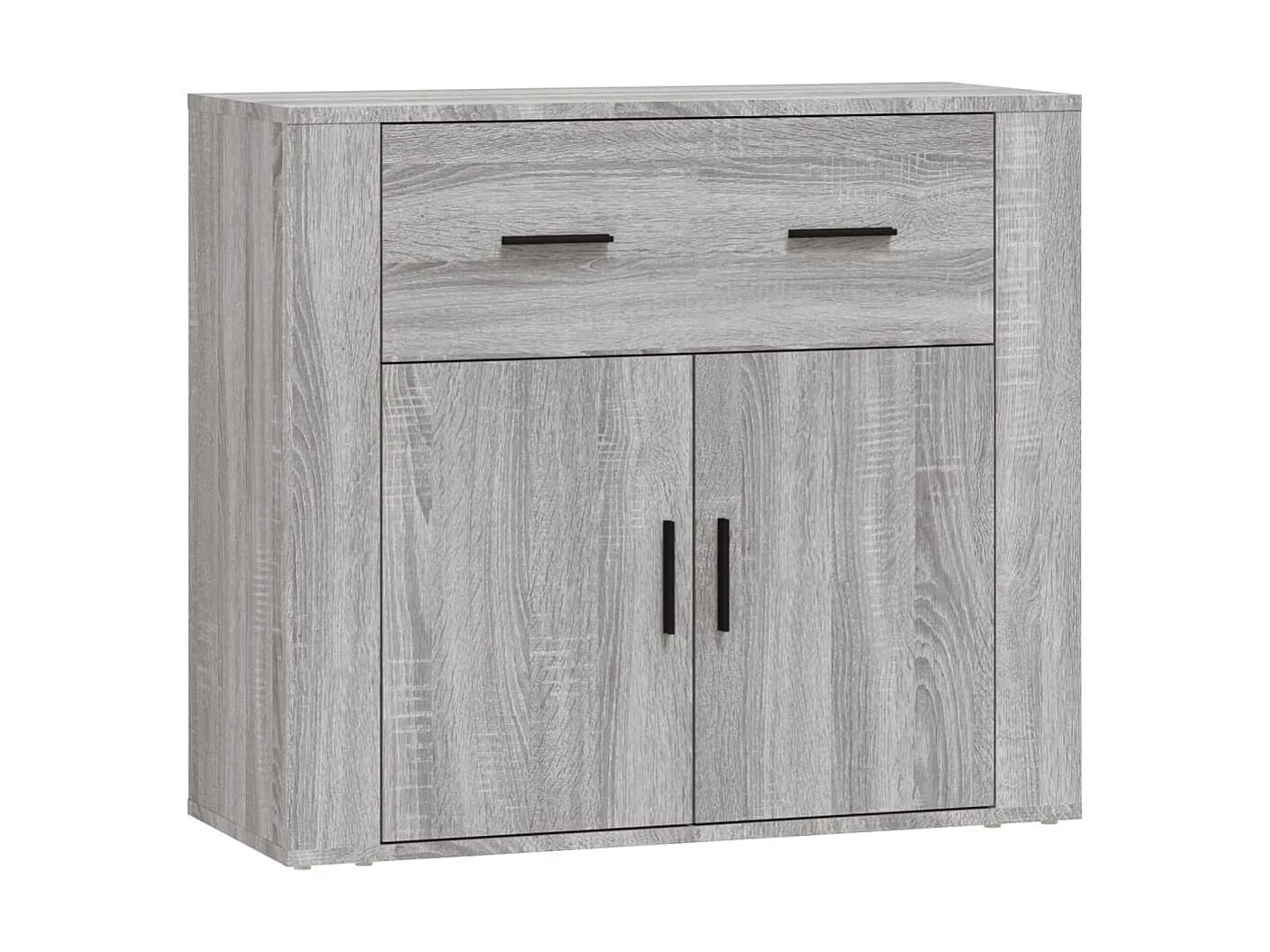 Sideboards Grau im 3er-Set Anrichten Sonoma Holzwerkstoff -RM22550