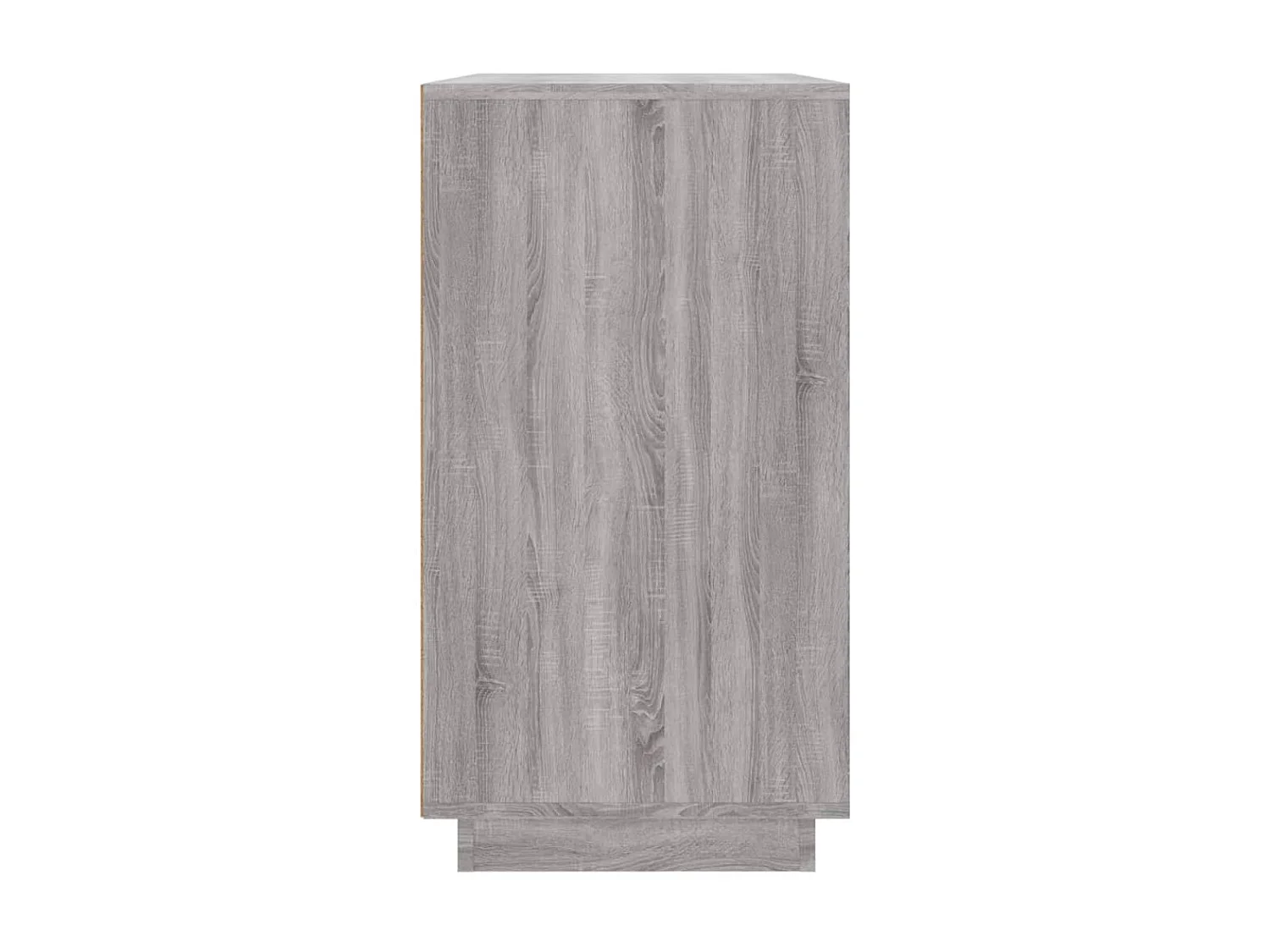 Sideboard Lowboard - Grau Sonoma 80x34x75 cm Holzwerkstoff -RM30758