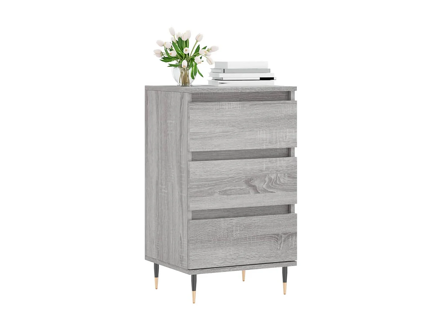 Sideboard Grau Sonoma - Lowboard 40x35x70 cm Holzwerkstoff -RM61634