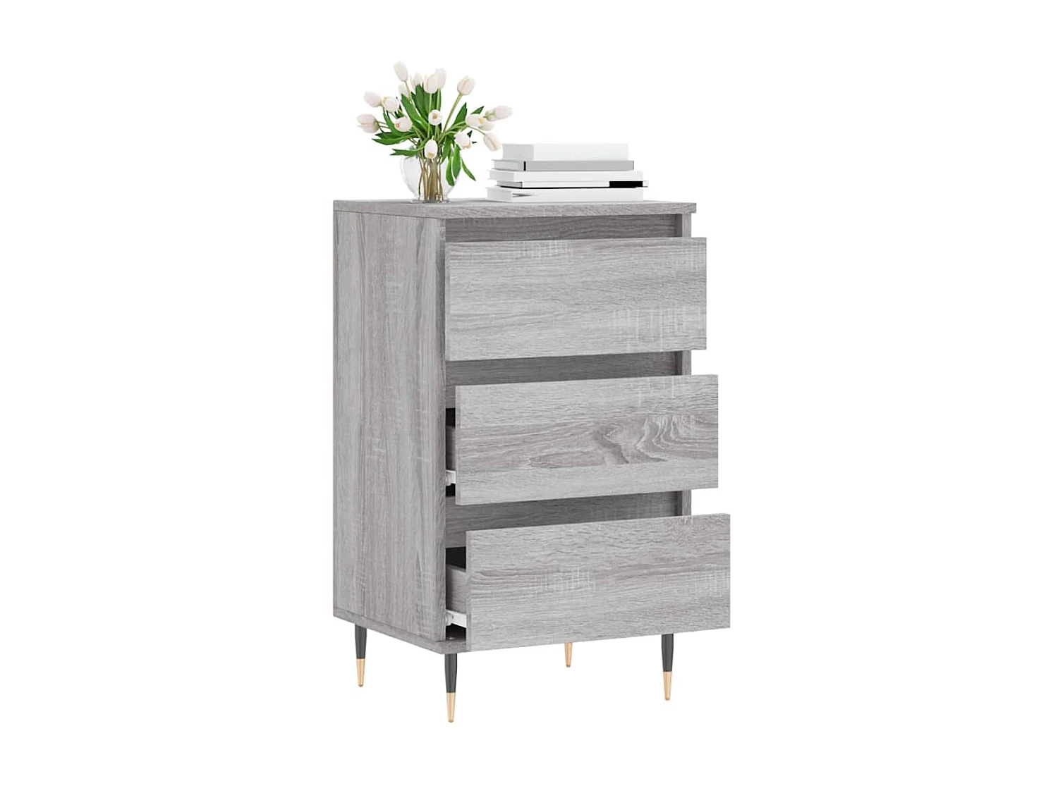 Sideboard Grau Sonoma - Lowboard 40x35x70 cm Holzwerkstoff -RM61634