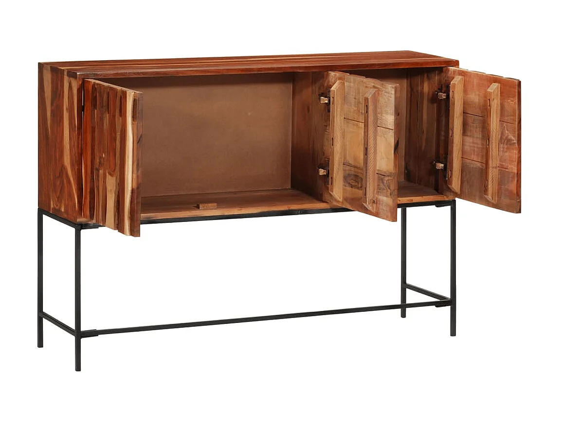 Sideboard Anrichte - 110x28x76 cm Massivholz Akazie -RM51703