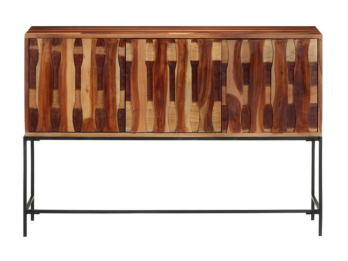 Sideboard Anrichte - 110x28x76 cm Massivholz Akazie -RM51703
