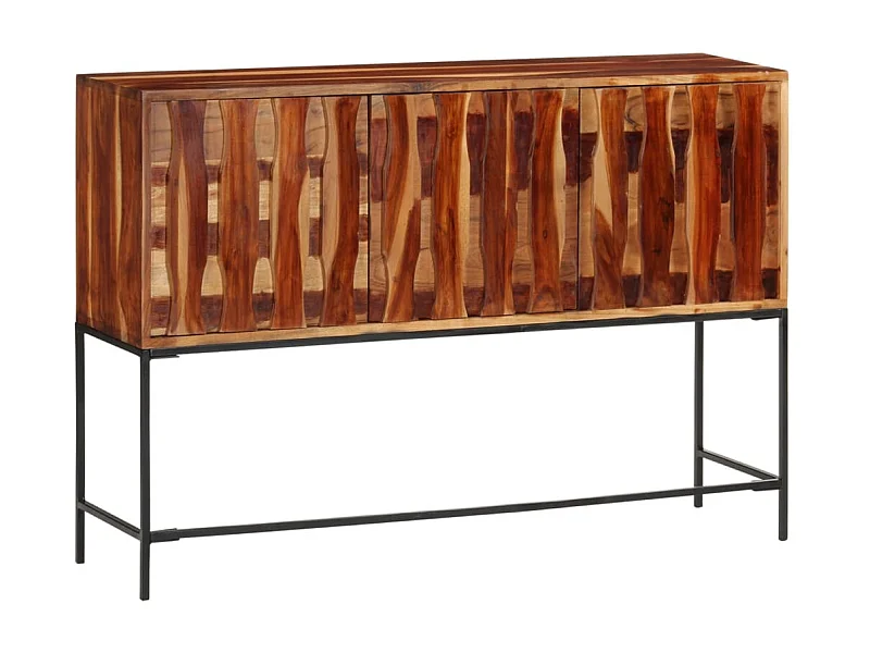 Sideboard Anrichte - 110x28x76 cm Massivholz Akazie -RM51703