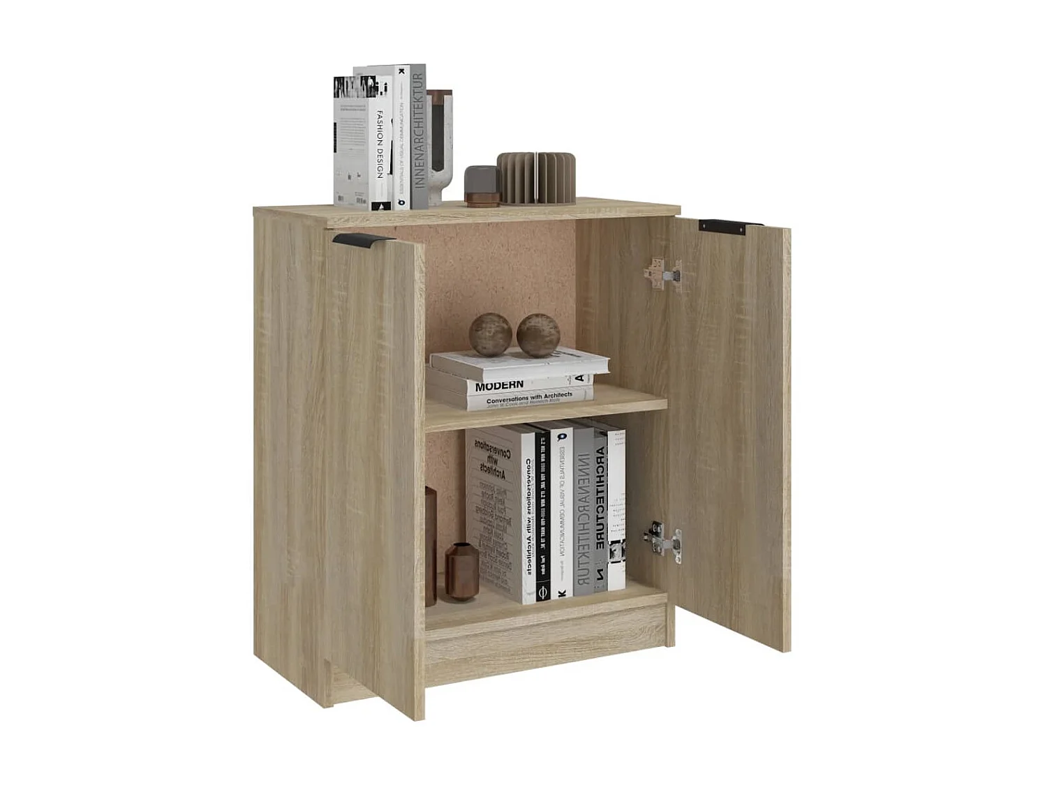 Sideboard Anrichte Sonoma-Eiche 60x30x70 cm Holzwerkstoff -RM43220