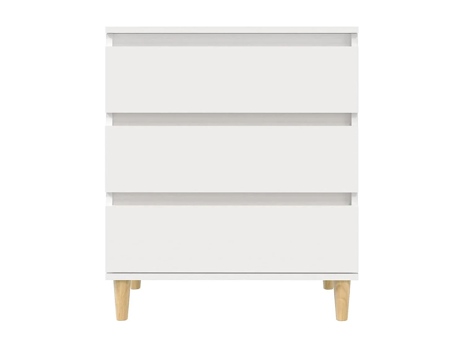 Sideboard Weiß Anrichte 60x35x70 cm Holzwerkstoff -RM71463