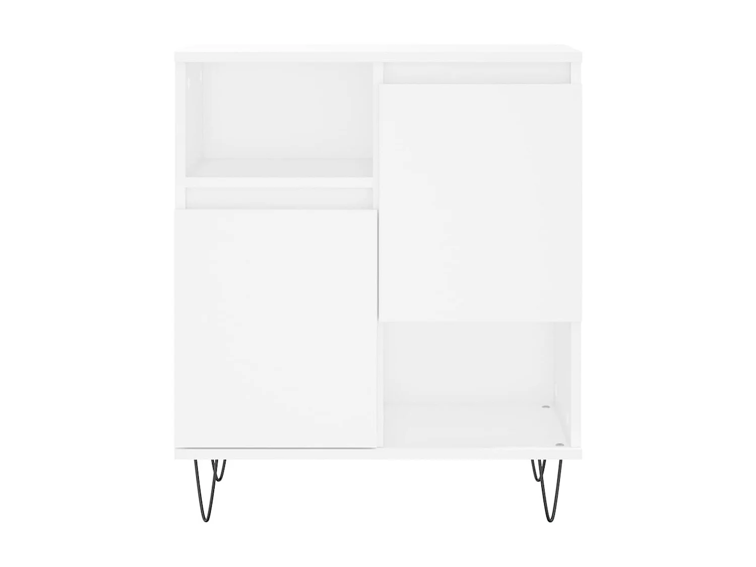 Sideboard Weiß Anrichte 60x35x70 cm Holzwerkstoff -RM15804