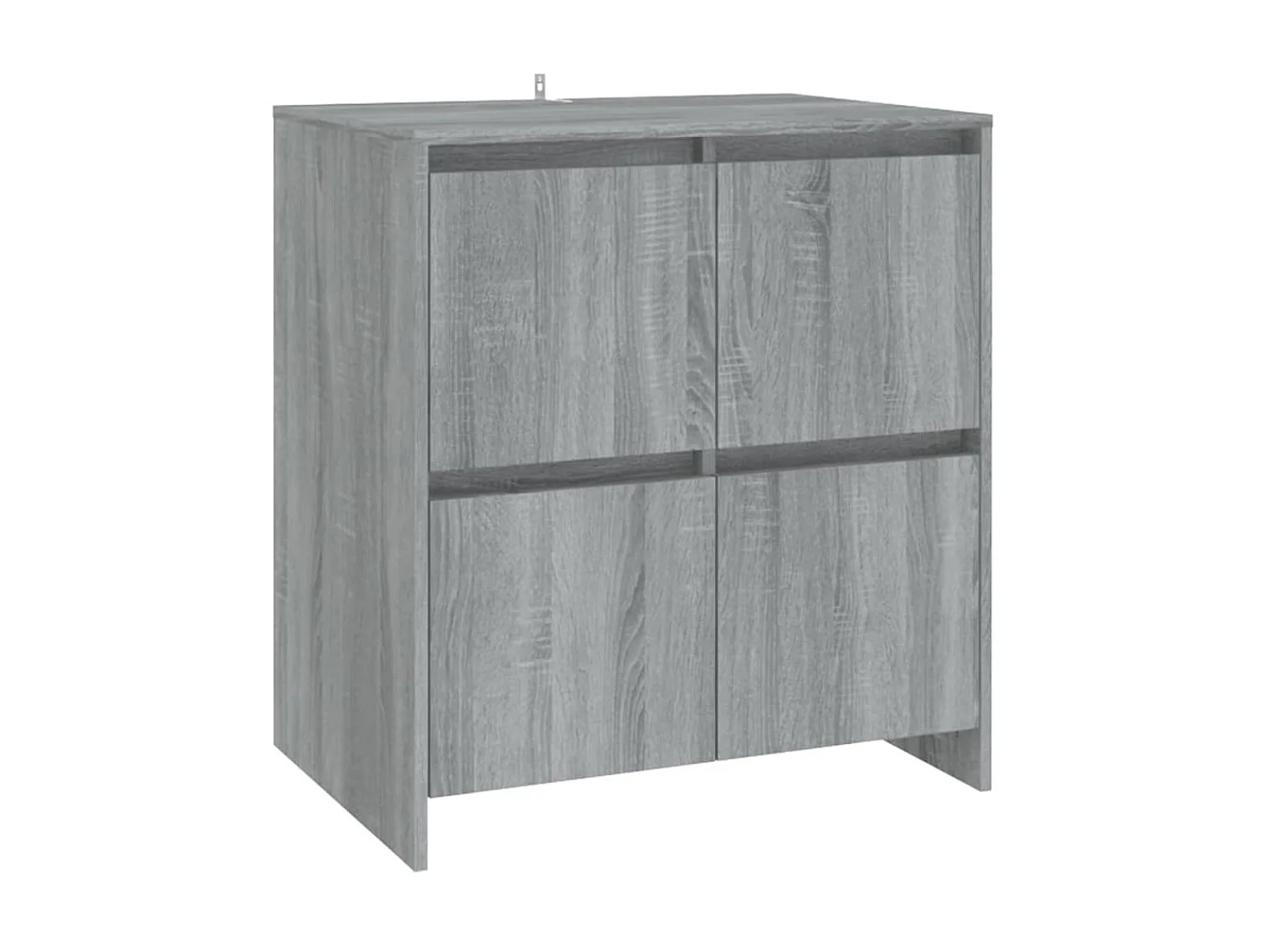 3-tlg. Sideboard Grau Anrichte Sonoma Holzwerkstoff -RM74266