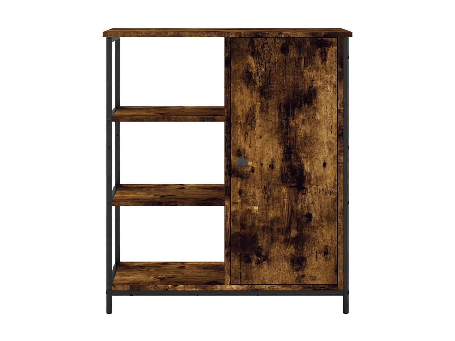 Sideboard Anrichte Räuchereiche 70x30x80 cm Holzwerkstoff -RM37688