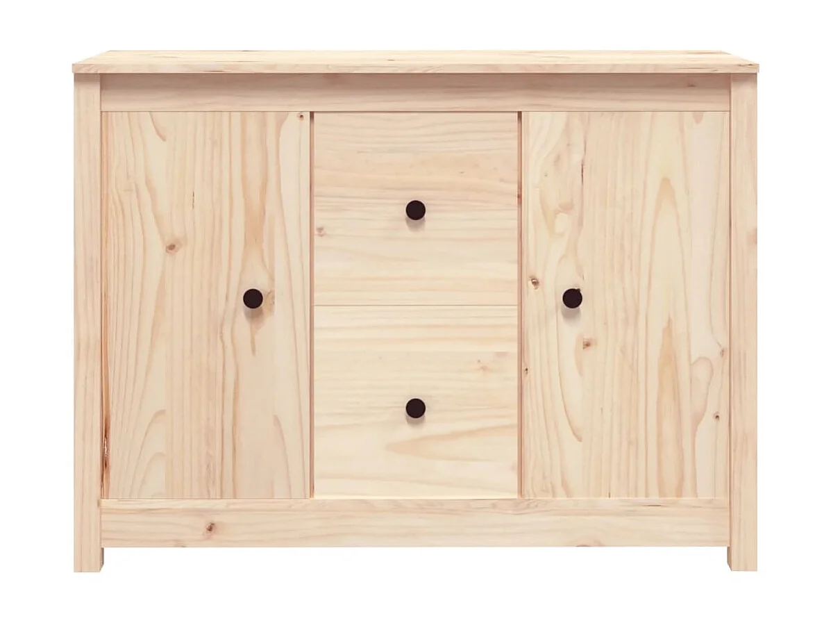 Sideboard Anrichte - 100x35x74 cm Massivholz Kiefer -RM73136