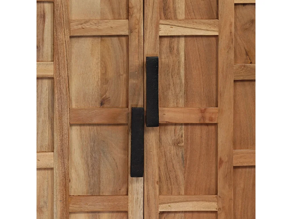 Sideboard Lowboard - Massivholz Akazie 60x35x76 cm Braun -RM61119