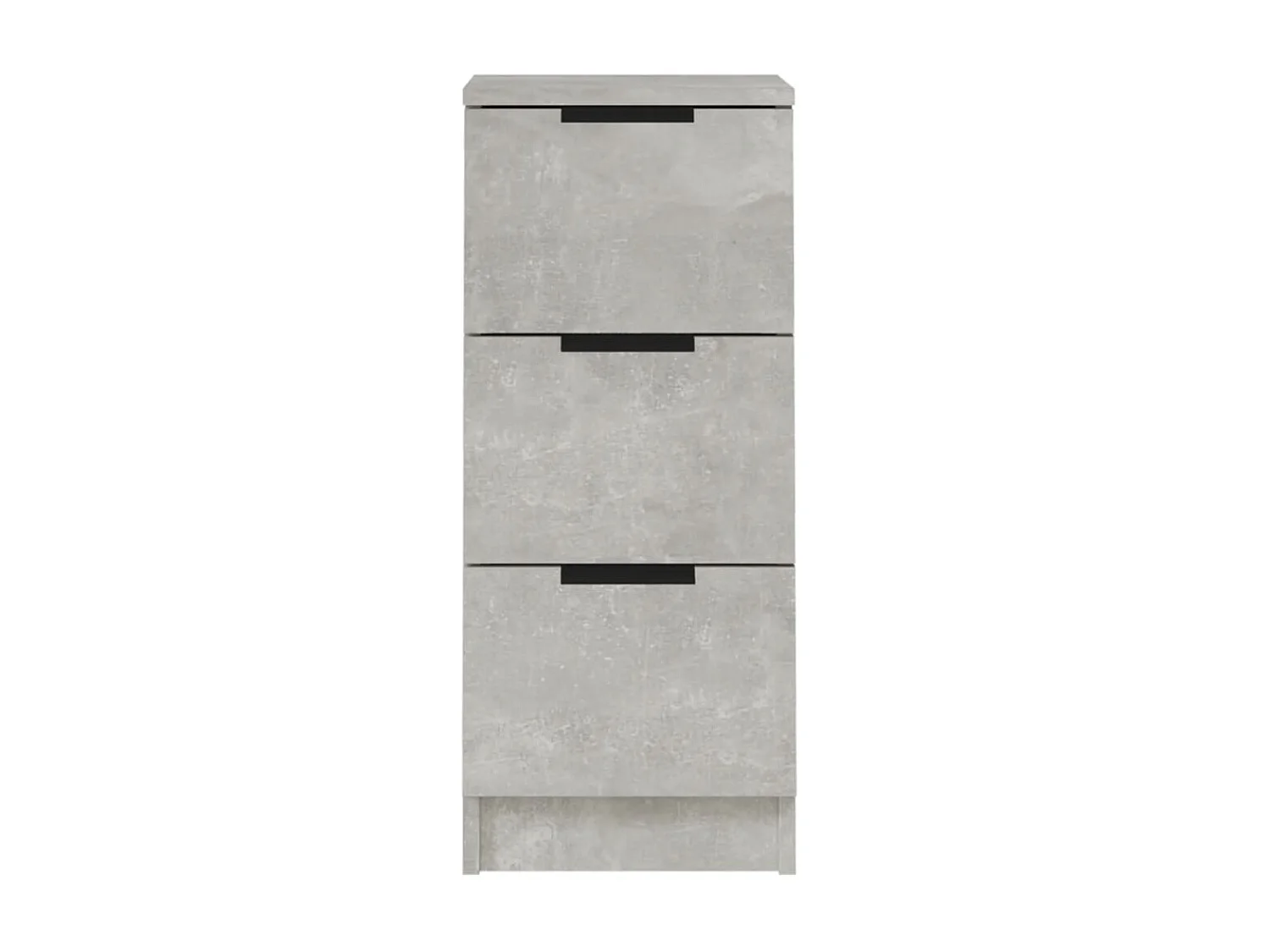 Sideboard Lowboard - Betongrau 30x30x70 cm Holzwerkstoff -RM68732