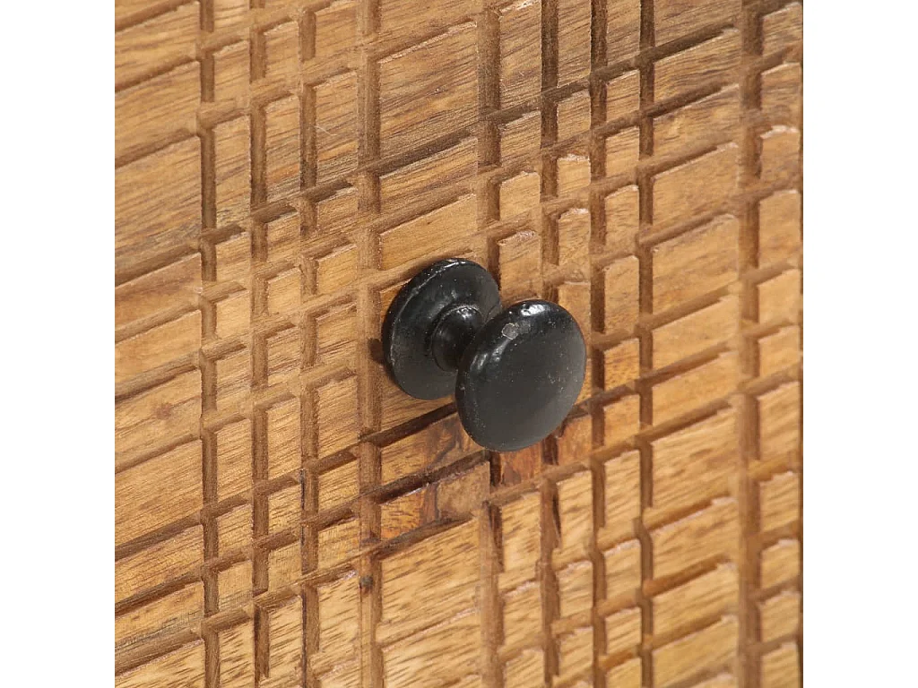 Sideboard Anrichte - 45 x 30 x 75 cm Mango-Massivholz -RM46491