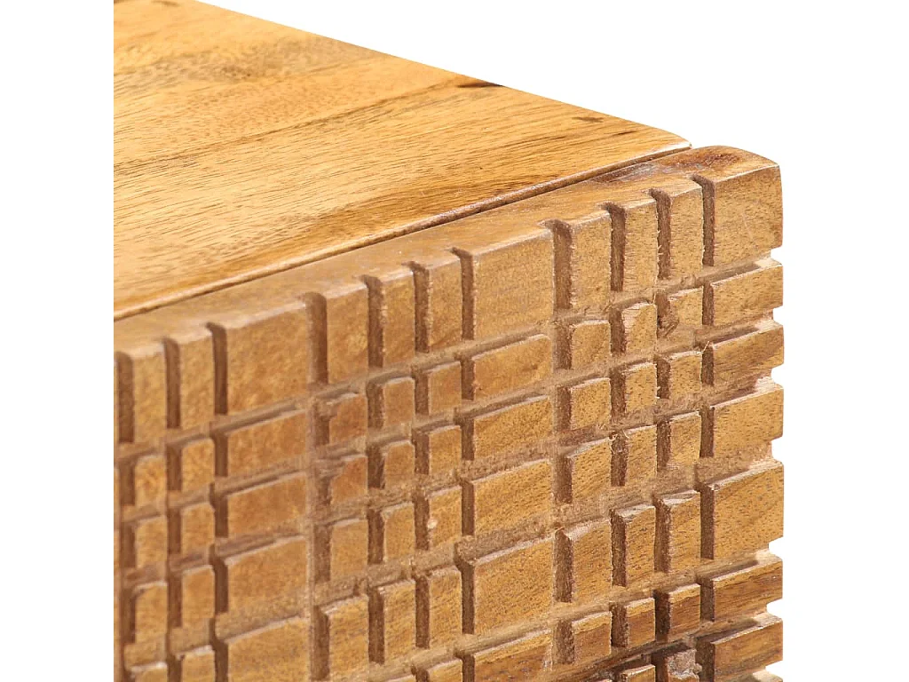 Sideboard Anrichte - 45 x 30 x 75 cm Mango-Massivholz -RM46491