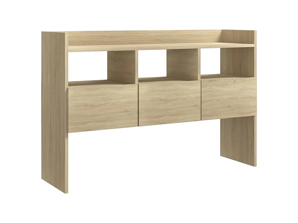Sideboard Anrichte Sonoma-Eiche 105x30x70 cm Holzwerkstoff -RM27344