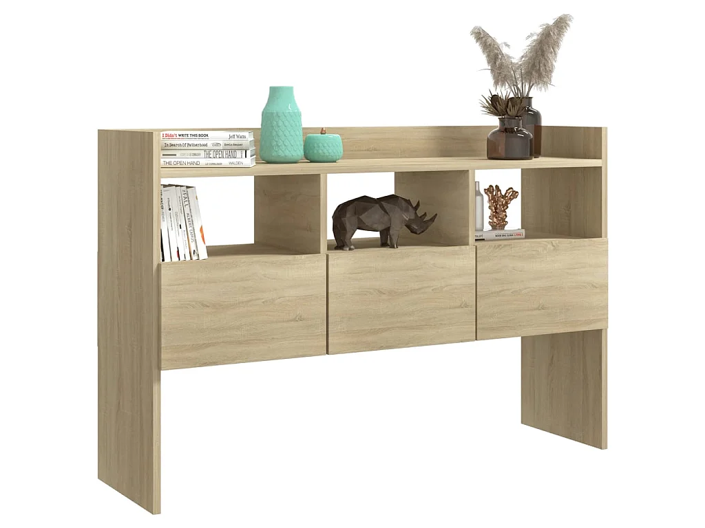 Sideboard Anrichte Sonoma-Eiche 105x30x70 cm Holzwerkstoff -RM27344
