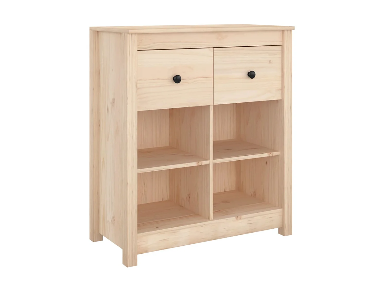 Sideboard Lowboard - 70x35x80 cm Massivholz Kiefer -RM82551